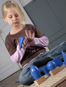Sinnesmaterial nach Maria Montessori